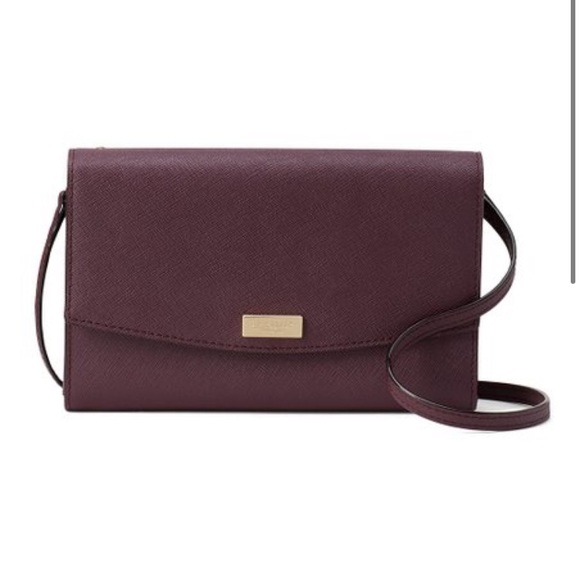 kate spade Handbags - NWOT Kate Spade Laurel Way Crossbody Deep Plum